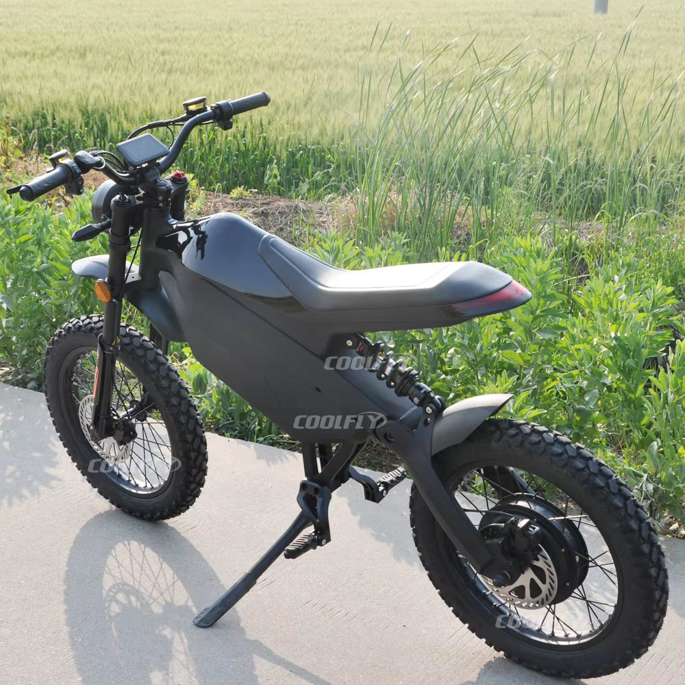 Newest Hot Selling Coolfly C1 K5 Bomber 3000W 48V 38.4Ah Battery Ebike 750Km/H Speed