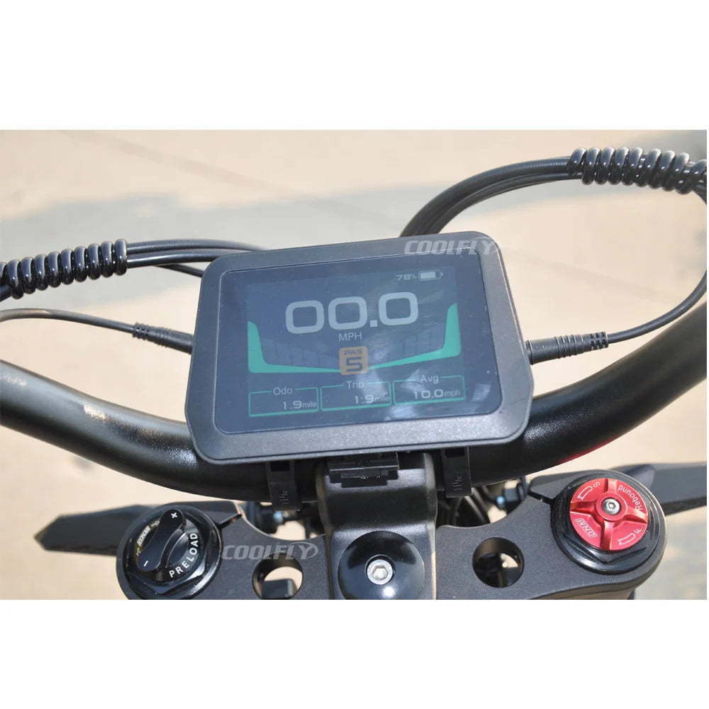 Newest Hot Selling Coolfly C1 K5 Bomber 3000W 48V 38.4Ah Battery Ebike 750Km/H Speed